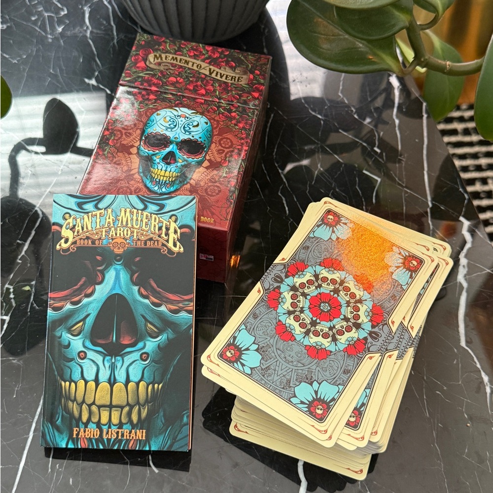 Santa Muerte Book of the Dead Tarot